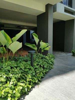 Die Casting COB Eksterior Bollard Lighting LED IP65 tahan air