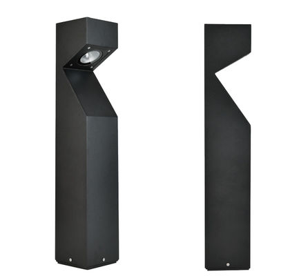 Efisiensi tinggi COB LED Lampu Bollard, Aluminium Outdoor Lawn Pathway Lampu