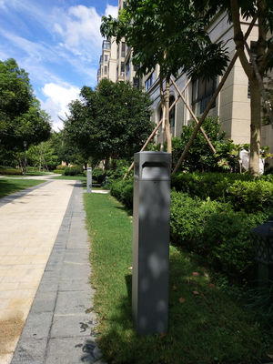 Aluminium tahan air LED Lampu Bollard, Taman LED Lawn Lampu tahan vandal