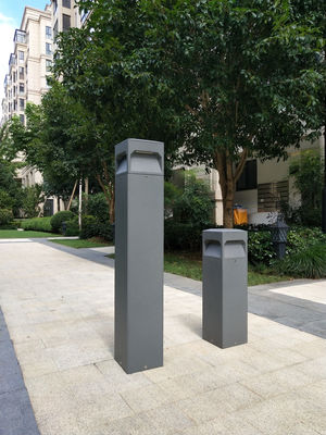 Aluminium tahan air LED Lampu Bollard, Taman LED Lawn Lampu tahan vandal