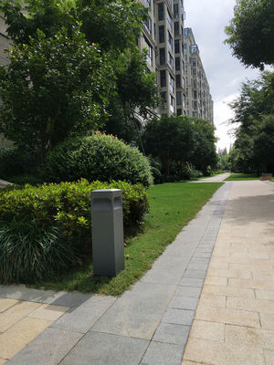 Aluminium tahan air LED Lampu Bollard, Taman LED Lawn Lampu tahan vandal