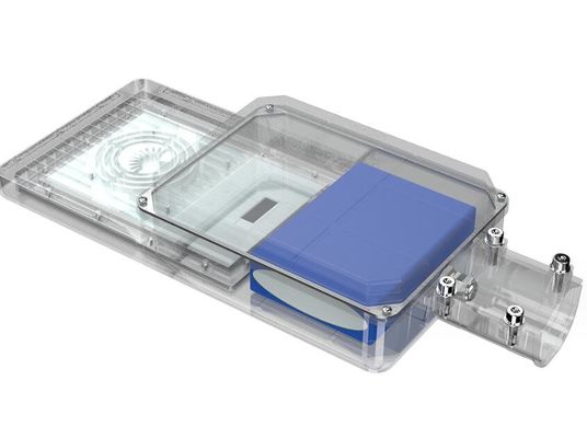 Daya Surya IP65 LED Street Light Remote Control Untuk Jalan Raya
