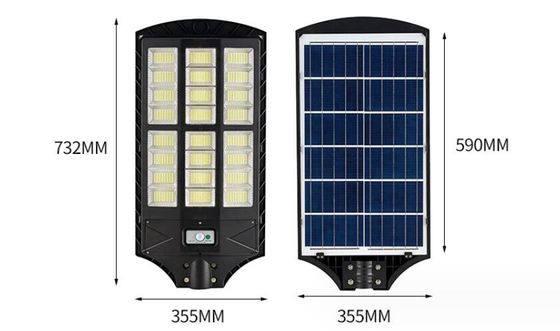 Lampu jalanan luar 100w, LED Solar Motion Sensor Light IP65 tahan air