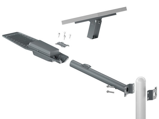 Die Casting Aluminium Waterproof LED Street Light SMD2835 Kontrol APP