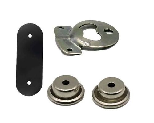 Custom Sheet Metal LED Light Spare Parts Anodized Aluminium Mesin Spinning