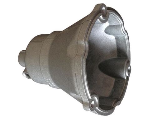 Bagian Casting Aluminium Pengolahan Disesuaikan Untuk LED Light Housing Radiator