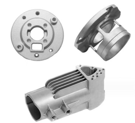 Baja tahan karat OEM Die Casting Parts Powder Coating Untuk Led Light Body Housing