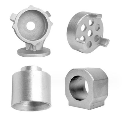 Precision Stainless Steel Casting Lamp Shell Dengan Lukisan Andodizing