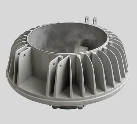 Mesin bagian casting presisi stainless steel untuk LED light housing