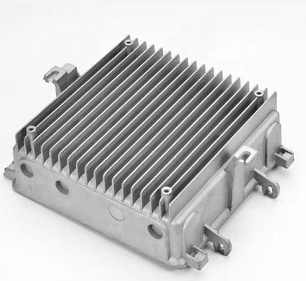 Precision LED Light Stainless Steel Casting Parts dengan Powder Coating Custom Design