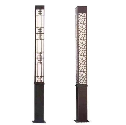 Die Casting Aluminium Outdoor LED Taman Lampu 2835 6500K Tamper Proof