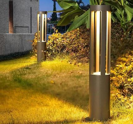 Korosi Resistensi LED Lampu Bollard Waterproof Untuk Taman Jalan Lintas Luar Ruangan